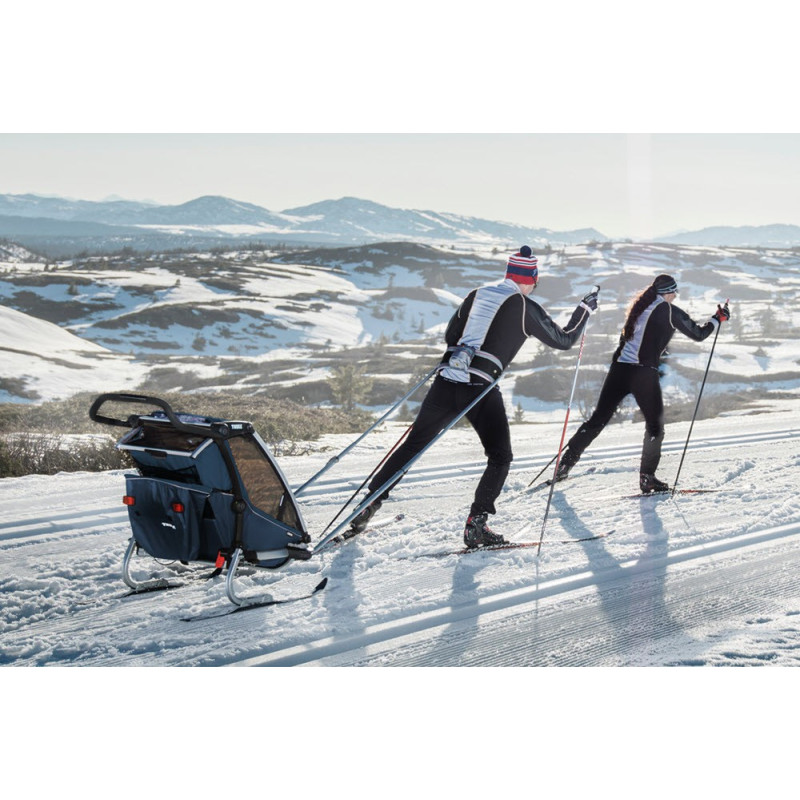 Thule Chariot Cross 2 remorque vélo - Dark Slate