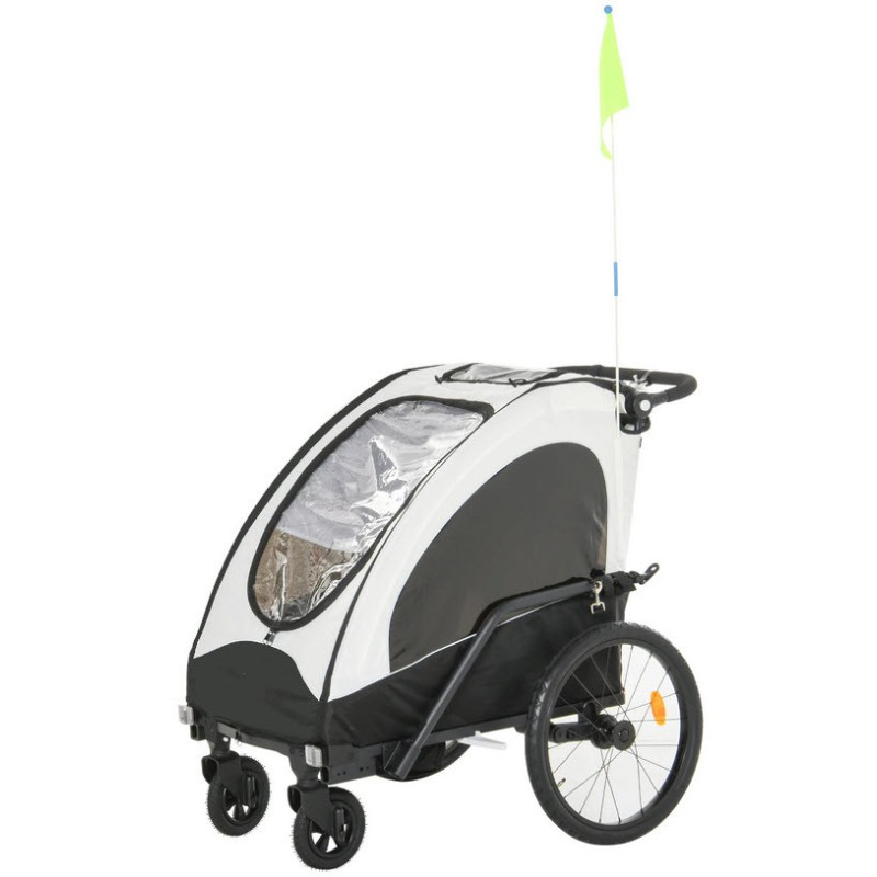 KidsCab Vector bicycle trailer with suspension