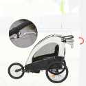 KidsCab Vector bicycle trailer with suspension