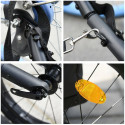 KidsCab Vector bicycle trailer with suspension