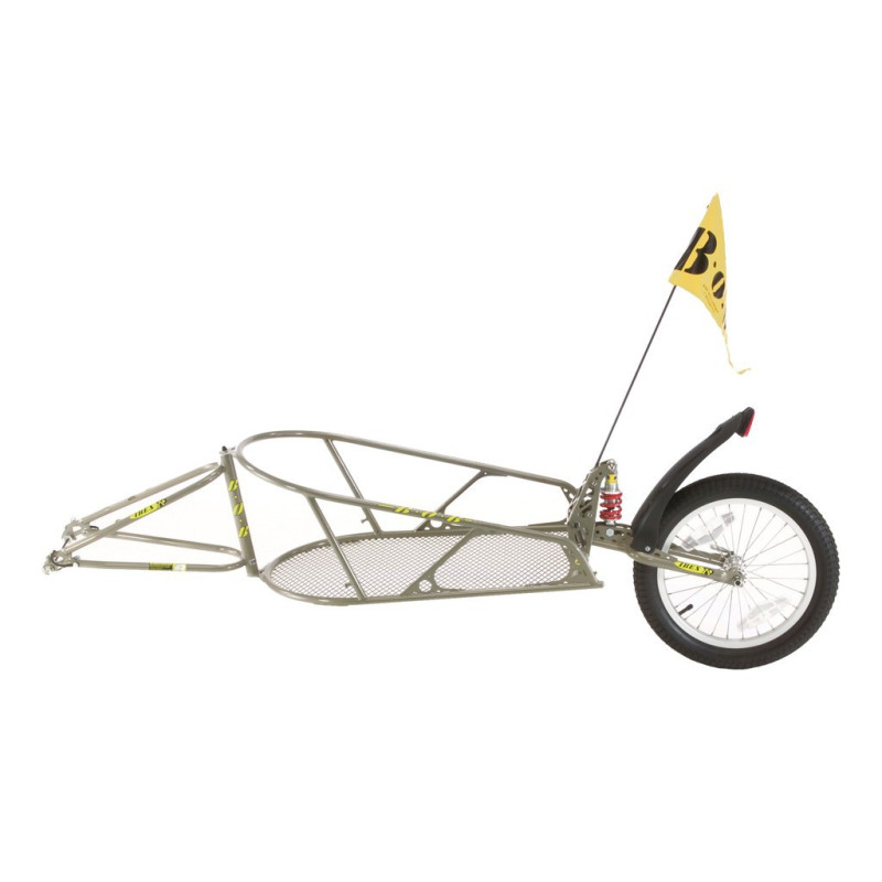Bob Ibex 28 inch bagagekar met vering + tas