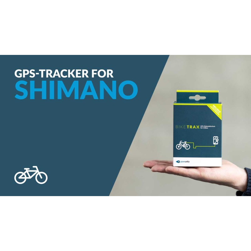 Tracker GPS Shimano pour vélo électrique