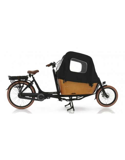 Vogue Carry 2 elektrische bakfiets Bruin - Bafang