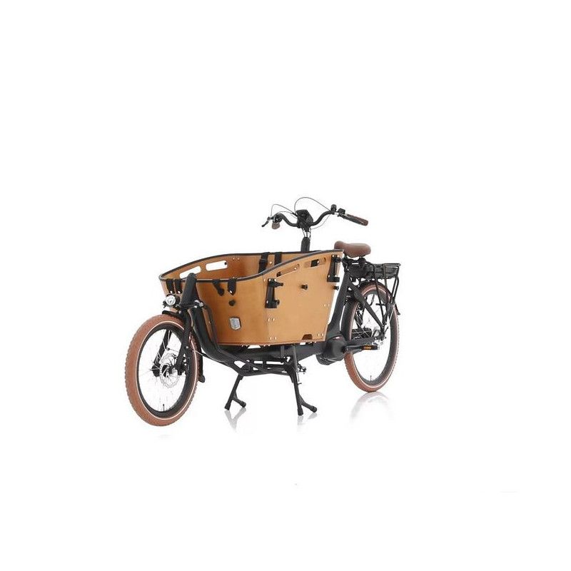 Vogue Carry 2 elektrisches Lastenfahrrad Braun - Bafang