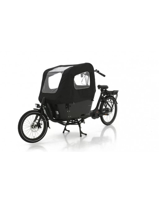 Vogue Carry 2 electric cargo bike Black - Bafang