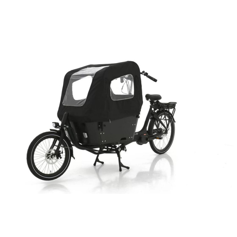 Vogue Carry 2 electric cargo bike Black - Bafang