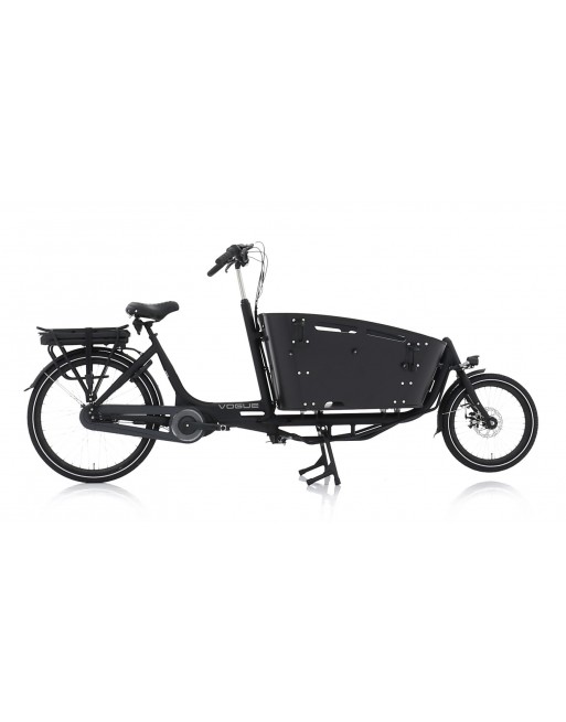 Vogue Carry 2 electric cargo bike Black - Bafang