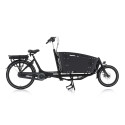 Vogue Carry 2 elektrische bakfiets Zwart - Bafang