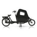 Vogue Carry 2 elektrisches Lastenfahrrad Schwarz - Bafang